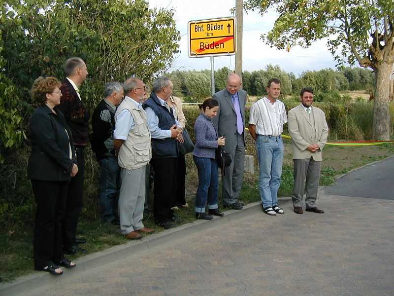 Einweihung der Kreisstraße